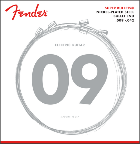 Fender Super Bullets® Electric Guitar Strings 9-42