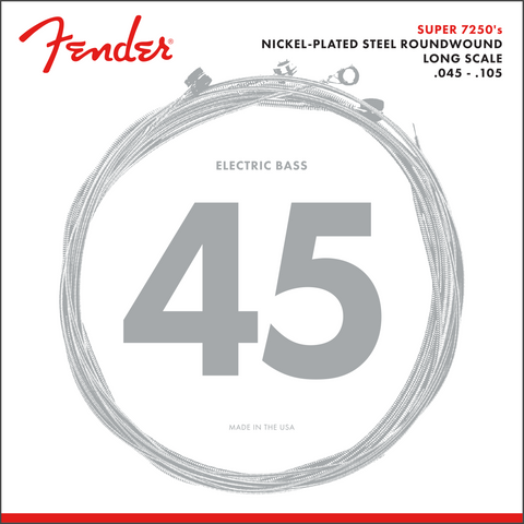 Fender 7250 Bass Guitar Strings 45-105