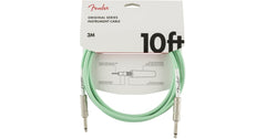 Fender  Original Series Instrument Cables 10Ft Surf Green