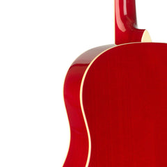 Stagg SA35DS Red Slope Shoulder Dreadnought Pack