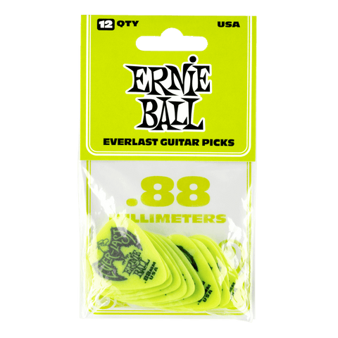 Ernie Ball Everlast picks .88mm (12 Pack)