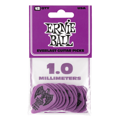 Ernie Ball Everlast picks 1.00mm (12 Pack)