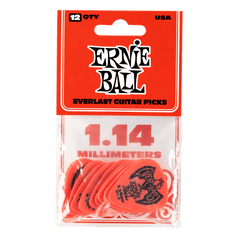 Ernie Ball Everlast picks 1.14mm (12 Pack)