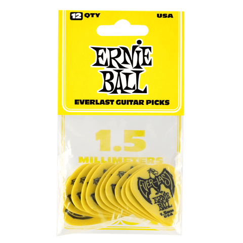 Ernie Ball Everlast picks 1.50mm (12 Pack)