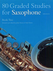 80 Graded Studies For Saxophone Book Two