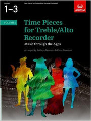 Time Pieces for Treble/Alto Recorder Volume 1