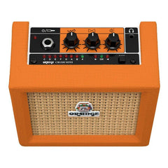 Squier Mini Strat (Black) & Orange Mini Crush Amp Pack
