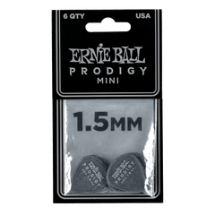 Ernie Ball Ernie Ball Prodigy picks 1.5mm Black Mini (6 Pack)