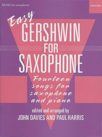 Easy Gershwin for Saxophone