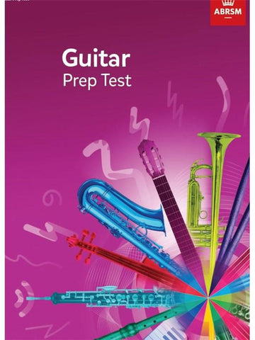 ABRSM Guitar Prep Test From 2019