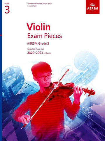 ABRSM Violin Exam Pieces 2020-2023 Grade 3 Score & Part