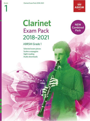 ABRSM Clarinet Exam Pack Grade 1 2018-2021