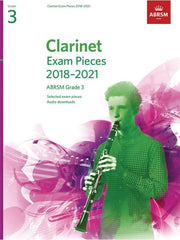 ABRSM Clarinet Exam Pieces Grade 3 2018-2021