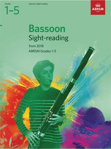 ABRSM Bassoon Sight-Reading Tests Grades 1–5 from 2018