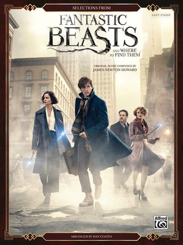 Fantastic Beasts And Where To Find Them Easy Piano Songbook