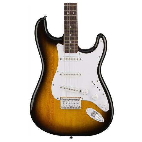 Squier Bullet Strat Sunburst & Marshall MS-2 Micro Amp Pack