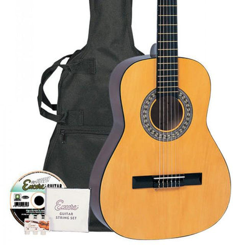 Encore 3/4 Classical Guitar Pack