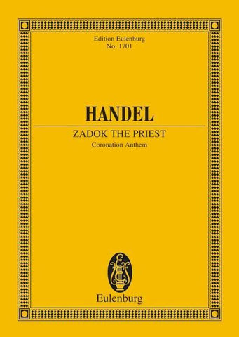 Handel Zadok the Priest