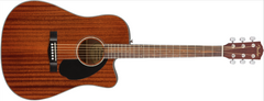 Fender CD-60SCE All-Mahogany Electro Acoustic Guitar