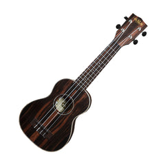 Kala KA-EBY-S Striped Ebony Soprano Ukulele