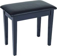 Piano Stool Satin Black