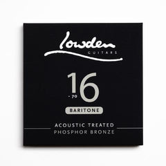 Lowden Acoustic Guitar Strings Baritone 16-70