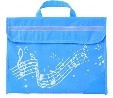 Musicwear Wavy Stave Music Bag Light Blue