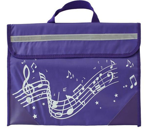 Musicwear Wavy Stave Music Bag Purple