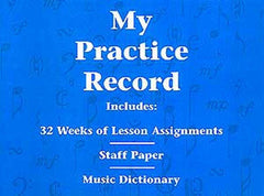Hal Leonard Student Piano Library: My Practice Record