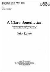 Rutter A Clare Benediction