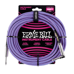 Ernie Ball 25ft Instrument Cable Purple