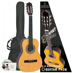 Encore 3/4 Classical Guitar Pack