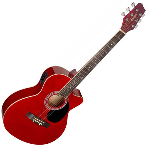 Stagg SA20ACE  Auditorium Electro Acoustic (Red)