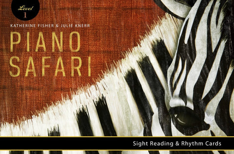 Piano Safari Level 1 Sight Reading Cards 1