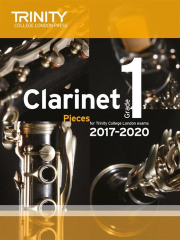 Trinity College London Clarinet Exam 2017-2020 Grade 1 Score & Parts