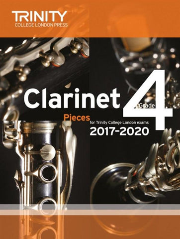 Trinity College London Clarinet Exam 2017-2020 Grade 4 Score & Part