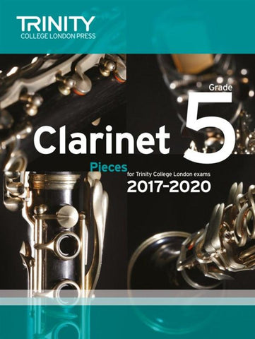 Trinity College London Clarinet Exam 2017-2020 Grade 5 Score & Part