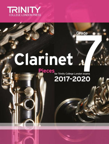 Trinity College London Clarinet Exam 2017-2020 Grade 7 Score & Part