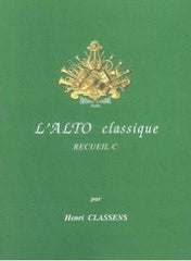 L'Alto Classique Volume C Viola