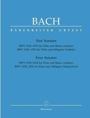 Bach Four Flute Sonatas