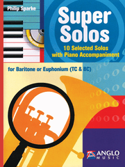 Sparke Super Solos for Baritone or Euphonium Bass & Treble Clef