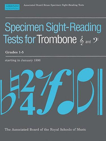 Specimen Sight-Reading Tests For Trombone Grades 1-5