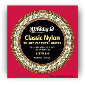 D'addario EJ27N 3/4 Student Nylon Strings