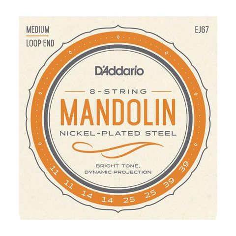 D'Addario EJ67 Nickel Mandolin Strings
