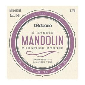 D'Addario EJ70 Mandolin Strings Ball End