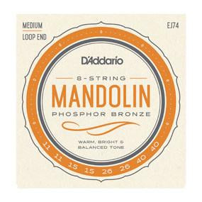 D'Addario EJ74 Phosphor Bronze Mandolin Strings