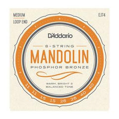 D'Addario EJ74 Phosphor Bronze Mandolin Strings