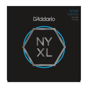D'Addario NYXL1252W Light Wound 3rd 12-52 Strings