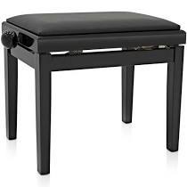 Rise & Fall Polished Ebony Stool