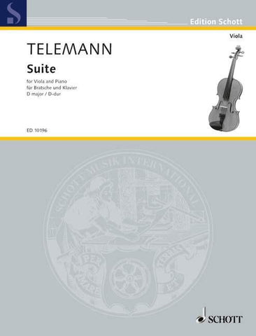 Telemann Suite In D For Viola